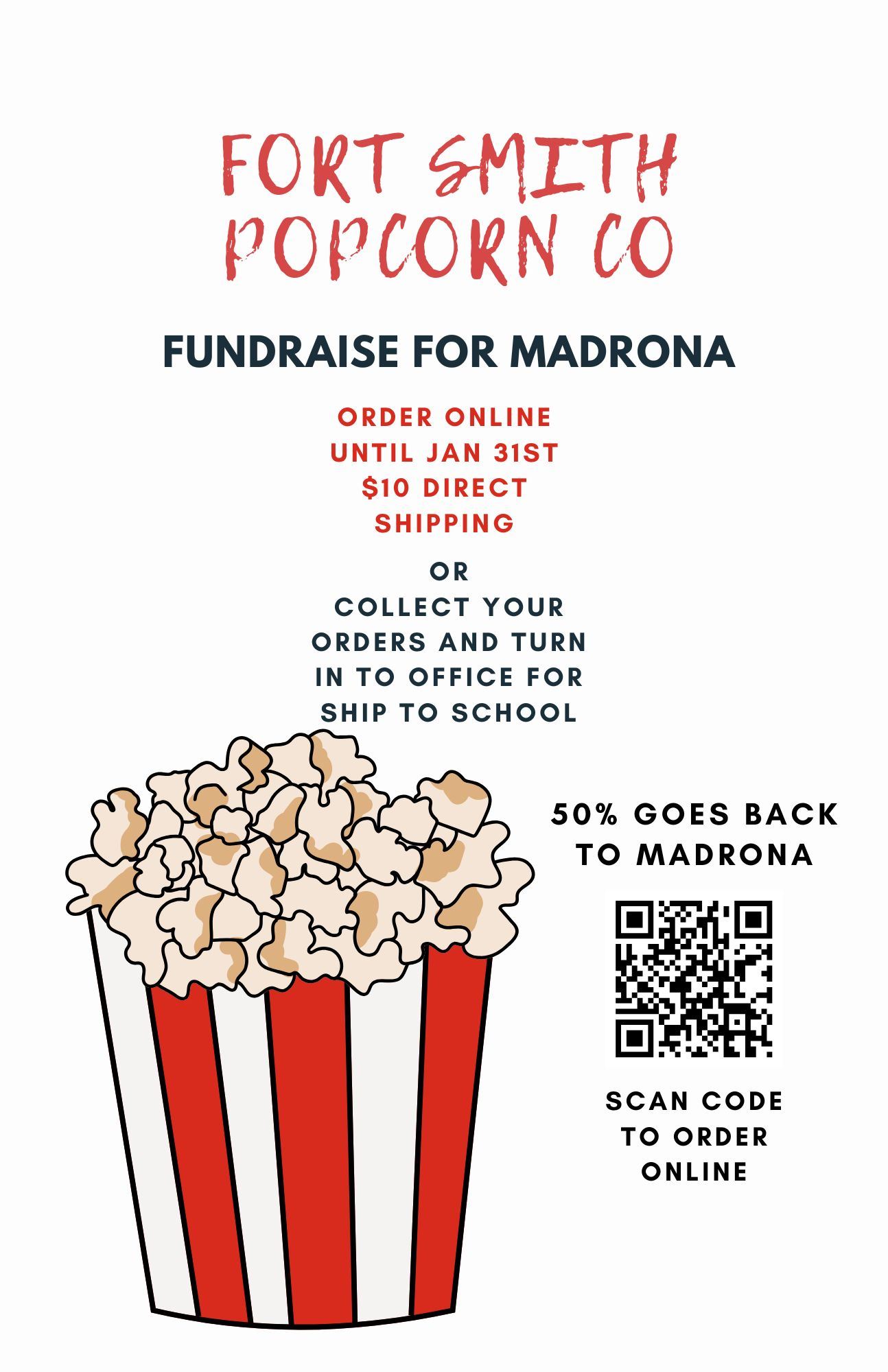  Popcorn Fundraiser